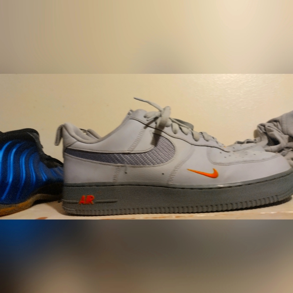 Gray Nike Air Force 1 - Picture 1 of 2